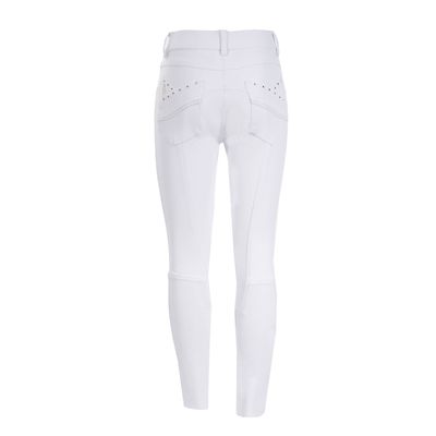 Image showing  Girls' Olivia Full-Seat Breeches, Silicone Grip