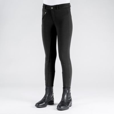 Image showing  Unisex Kids' Active Full-Seat Breeches, Silicone Grip