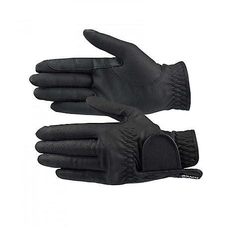 Horze Unisex Eleanor Synthetic Leather Equine Gloves