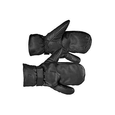 Horze Unisex 3-Finger Leather Equine Mittens