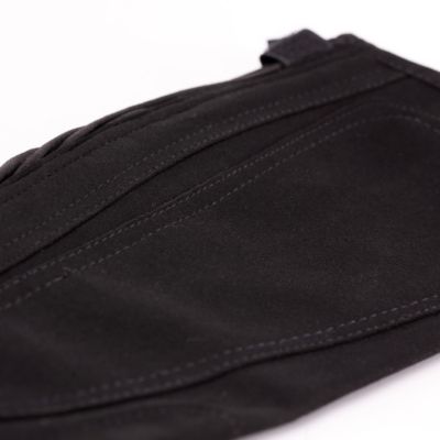 A&H Apparel Unisex Adult Amara Synthetic Equestrian Half Chaps Black Leather Half Chaps Large