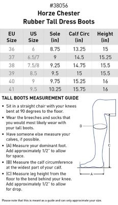 Image showing 9 th Horze Women's Chester Tall Rubber Dress Boots