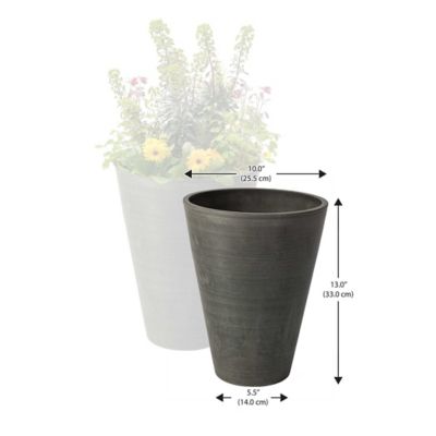 Algreen Stone Valencia 2 Round Planters