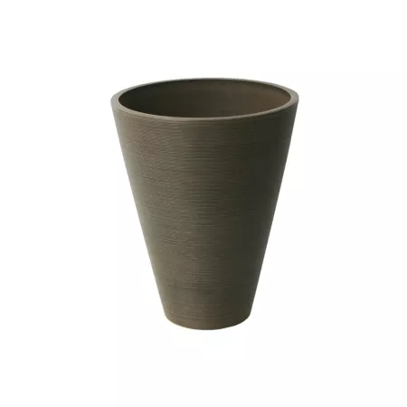 Algreen Stone Valencia Ribbed Round Planters Pack of 2. Planters