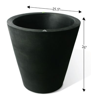 Image showing  64 lb. Polyethylene Olympus Self-Watering Planter