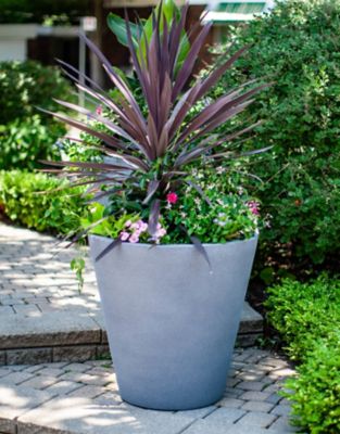 Image showing 6 th Algreen 64 lb. Polyethylene Olympus Self-Watering Planter