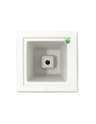 Image showing  6.87 gal. Plastic Covington Square Taper Self-Watering Planter