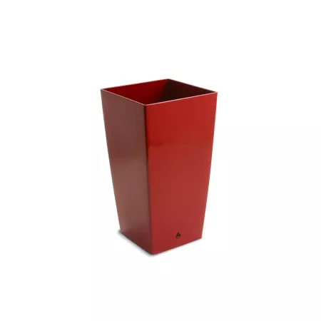 Modena square conical planter in Algreen polypropylene with watering tray Planters