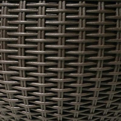 Image showing  Wicker Self-Watering Hanging Basket Planters, 2 pc.