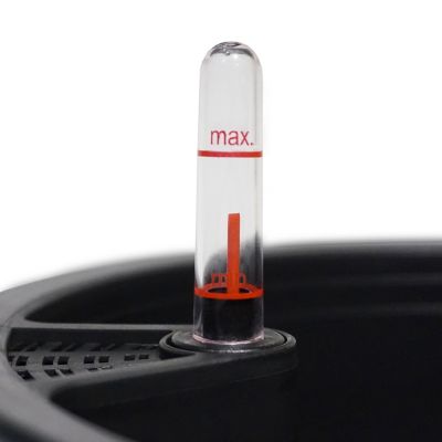 Image showing 5 th Algreen Wicker Self-Watering Hanging Basket Planters, 2 pc.