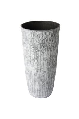 Algreen Plastic Acerra White Bark Planter