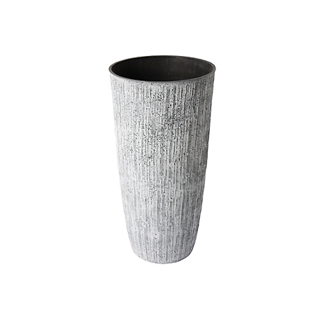 Algreen Plastic Acerra White Bark Planter