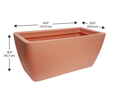 Image showing  50 gal. Plastic Manhattan Planter and Pond