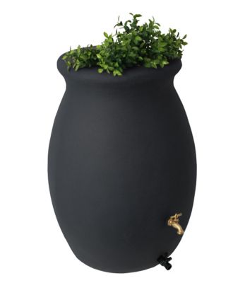 Image showing  50 gal. Flat Back Castilla Rain Barrel