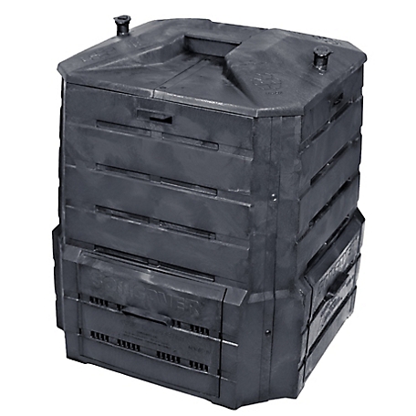 Bac de compostage stationnaire Soil Saver par Algreen de 12 pi3 en  plastique 1512