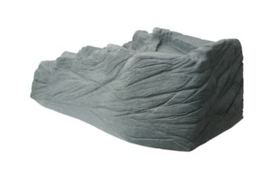 Image showing 6 th Algreen Plastic Tranquility Decorative Pond Watercoarse with Threaded Fitting, Gray