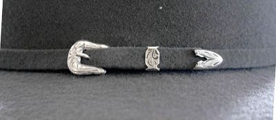 Image showing 1 th Justin 3X 100% Wool Felt Denton Cowboy Hat, Extra-Large Brim