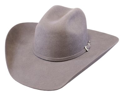 Image showing  3X 100% Wool Felt Denton Cowboy Hat, Extra-Large Brim