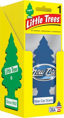 Little Trees New Car Scent Car Air Freshener, 1-Pack Counter Box