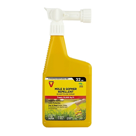 Victor 32 fl. oz. Mole and Gopher Repellent Yard Spray
