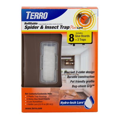 TERRO Refillable Spider and Insect Trap Plus Lure