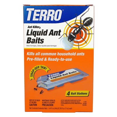 TERRO 1.44 fl. oz. Liquid Ant Bait Stations, 4-Pack