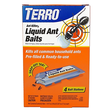 TERRO 1.44 fl. oz. Liquid Ant Bait Stations, 4-Pack