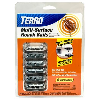 TERRO Multi-Surface Roach Bait Stations