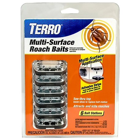 TERRO Multi-Surface Roach Bait Stations