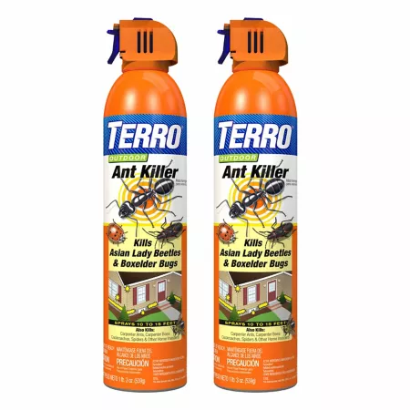 TERRO 19 oz Outdoor ant spray pack of 2 Insecticides