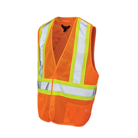 Tough Duck Safety Point Tear Away Safety Vest, 4 in. x 2 in.