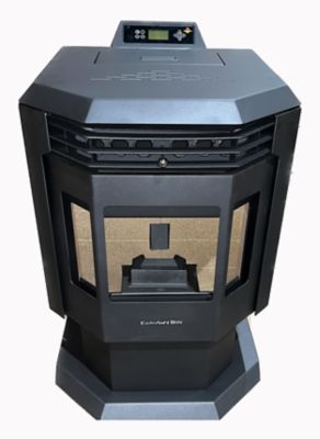Image showing  2400 sq. ft. Pellet Stove, 40 lb. Hopper Size, Carbon Black, HP21