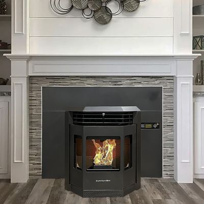Image showing  2800 sq. ft. Pellet Stove Fireplace Insert, 47 lb. Hopper Size, HP22I
