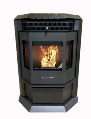 ComfortBilt HP22 Pellet Stove, 2,800 sq. ft., 55 lb. Hopper Capacity, Brown