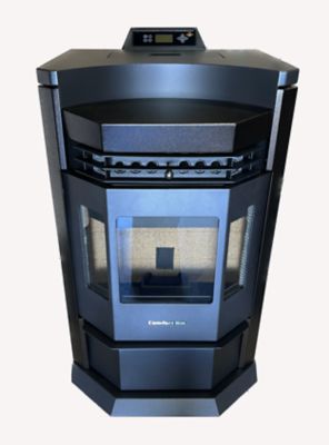 Image showing  2800 sq. ft. HP22N Pellet Stove, 80 lb. Hopper Size, Brown, HP22N-BROWN