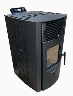 Image showing  2200 sq. ft. HP50S Pellet Stove, 47 lb. Hopper Size, Grey, HP50S-GREY