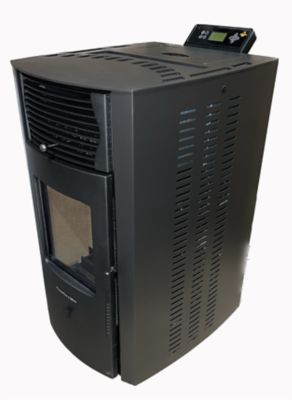 Image showing  2200 sq. ft. HP50S Pellet Stove, 47 lb. Hopper Size, Grey, HP50S-GREY