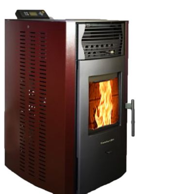 Image showing 5 th ComfortBilt 2200 sq. ft. HP50S Pellet Stove, 47 lb. Hopper Size, Grey, HP50S-GREY