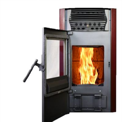 Image showing 8 th ComfortBilt 2200 sq. ft. HP50S Pellet Stove, 47 lb. Hopper Size, Grey, HP50S-GREY