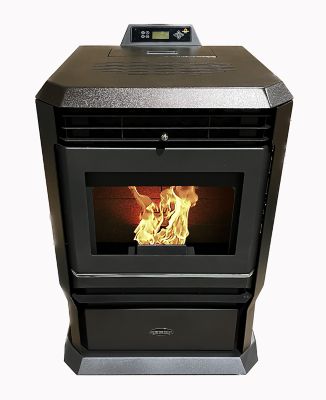 Image showing  3000 sq. ft. HP61 Pellet Stove, 51 lb. Hopper Size, Bronze, HP61-BRONZE