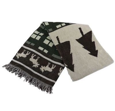Image showing  Moose Tapestry Throw Blanket, 50 x 60 in.