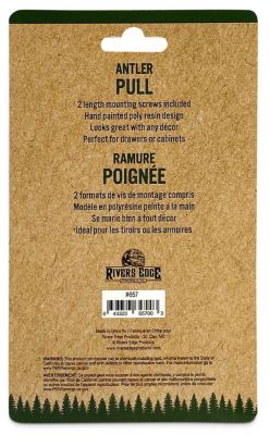 Image showing  Antler Drawer/Cabinet Knobs, 2-Pack