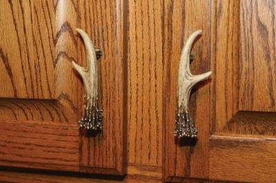 River's Edge Products Antler 3 in. Drawer/Cabinet Pulls, 2 Pack