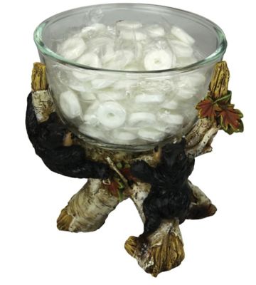 River's Edge Products Cute Bears Candy Dish