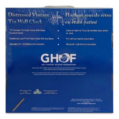 Image showing  Marlin Clock, 15 in.