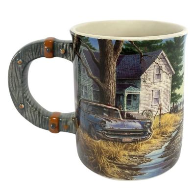 Image showing  3D 15 oz. Deer/Farm Ceramic Mug