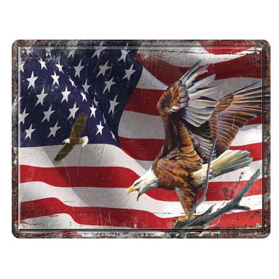 River's Edge Products 12 in. x 16 in. American Flag Cutting Board