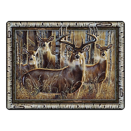 River's Edge Products 12 in. x 16 in. Multi Deer Cutting Board