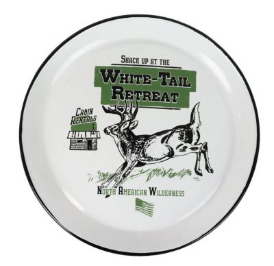 Image showing  3 pc. Porcela in.Enamel Round Platters