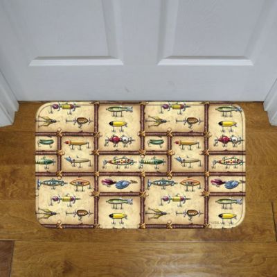 Image showing  Antique Lure Memory Foam Bath Mat, 31.5 in. x 20 in.